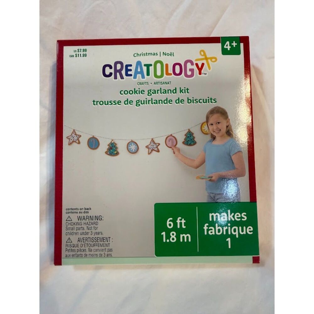 Creatology Christmas Cookie Felt Garland Craft Kit
